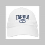 Tapout biela šiltovka s vyšívanám logom a zapínaním vzadu na suchý zips materiál 100%bavlna univerzálna nastaviteľná veľkosť